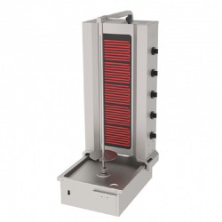 Atalay 5 Gözlü Alttan Motorlu Elektrikli Döner Ocağı, ADE-5A